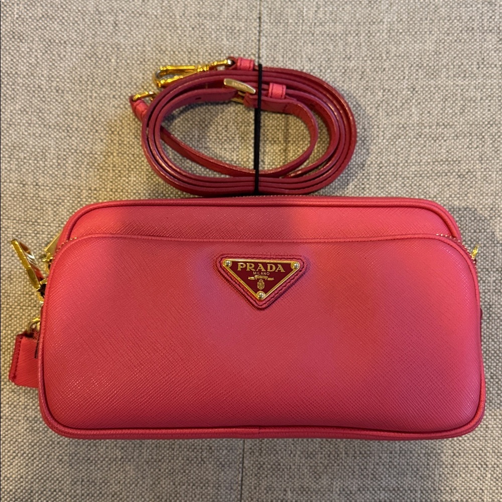 Prada Leather Crossbody Bag